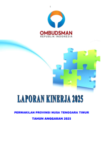 Laporan Kinerja